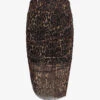 AllSaints Nora Anita Leopard-print Stretch-woven Midi Skirt