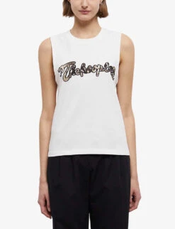 THE KOOPLES Graphic Print Regular Fit Cotton T-shirt -Whistles Shop R04137045 ECR01 ALT02