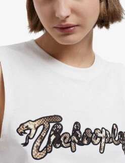 THE KOOPLES Graphic Print Regular Fit Cotton T-shirt -Whistles Shop R04137045 ECR01 ALT04