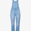 Paige Noella Straight-leg Stretch Denim Dungarees -Whistles Shop R04144143 LEONADESTRUCTED M