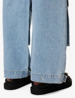 AGOLDE Tex Wide-leg Organic-denim-blend Jeans -Whistles Shop R04148471 PLOTMEDWASHEDIND ALT04