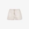 Daily Paper Reportia Drawstring-waist Cotton Shorts -Whistles Shop R04148970 HUSHEDVIOLET M