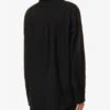Emery Relaxed-fit Cotton And Linen-blend Shirt -Whistles Shop R04149652 BLACK ALT03