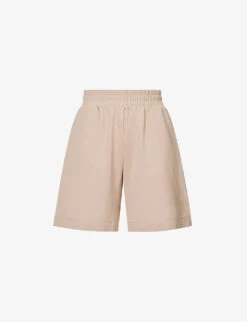 Weekend Max Mara Zoraide Regular-fit Mid-rise Stretch-jersey Shorts