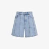 Heath Organic-cotton Shorts -Whistles Shop R04151535 LIGHTWASH M