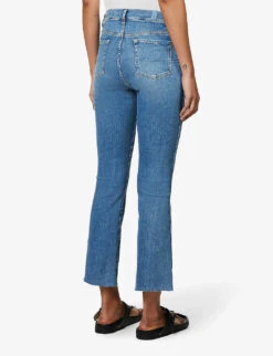 7 For All Mankind Slim Kick Mid-rise Stretch-denim Jeans 11 7 For All Mankind Slim Kick Mid-rise Stretch-denim Jeans -Whistles Shop R04152116 SLIMILLUSIONWITHIN ALT03