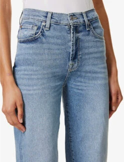 7 For All Mankind Malia Luxe Vintage Skinny High-rise Stretch-denim Jeans -Whistles Shop R04152118 LUXEVINTAGEMUST ALT05