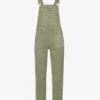 Paige Mayslie Square-neck Stretch-denim Dungarees -Whistles Shop R04153169 VINTAGEIVYGREEN M