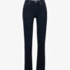 Paige Cindy Straight-leg High-rise Stretch-denim Jeans