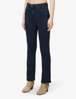 Paige Claudine Flared-leg High-rise Stretch-denim Jeans -Whistles Shop R04153201 ASTER ALT02
