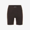 Ultimate Wrap-over High-rise Stretch-woven Shorts -Whistles Shop R04153512 COFFEEBEAN M