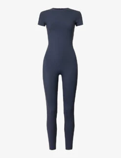 Ultimate Short-sleeved Stretch-woven Unitard