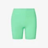 Ultimate Cropped High-rise Stretch-woven Shorts -Whistles Shop R04153641 KELLYGREEN M