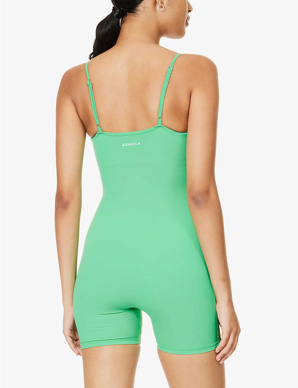 Ultimate Ruched-front Stretch-woven Playsuit 6 Ultimate Ruched-front Stretch-woven Playsuit - Image 4