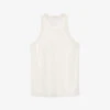 Ikks Sleeveless Round-neck Linen T-shirt -Whistles Shop R04156330 ECRU M