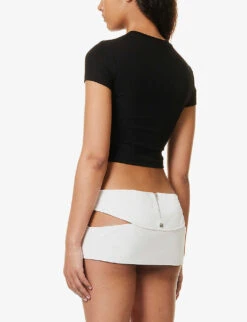 Burglar Baby Graphic-print Stretch-woven T-shirt -Whistles Shop R04158089 BLACK ALT03