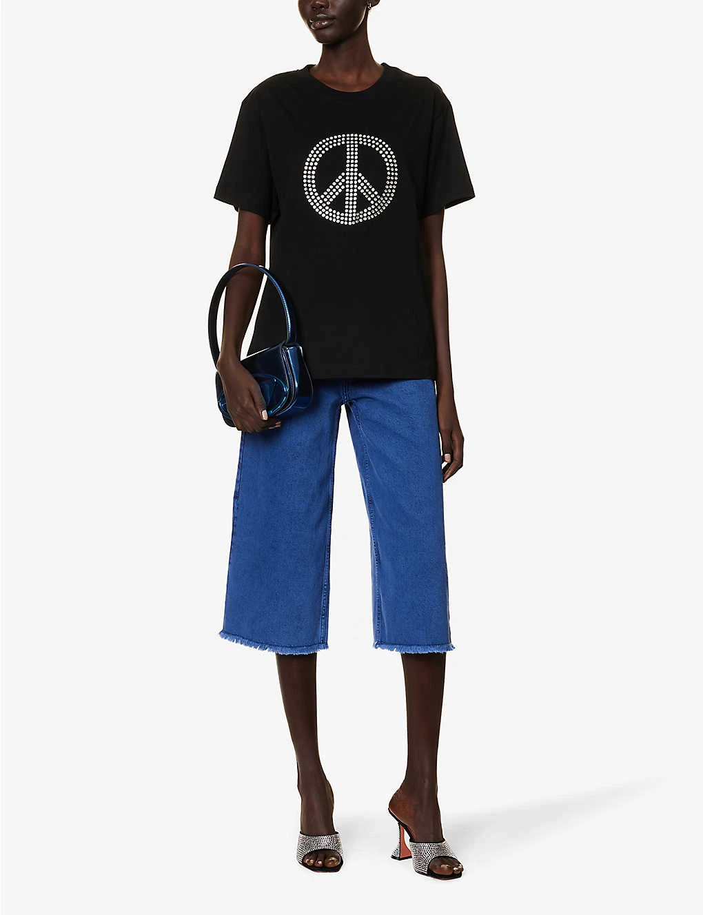 MOSCHINO Frayed-hem Straight-leg Mid-rise Jeans 4 MOSCHINO Frayed-hem Straight-leg Mid-rise Jeans - Image 2