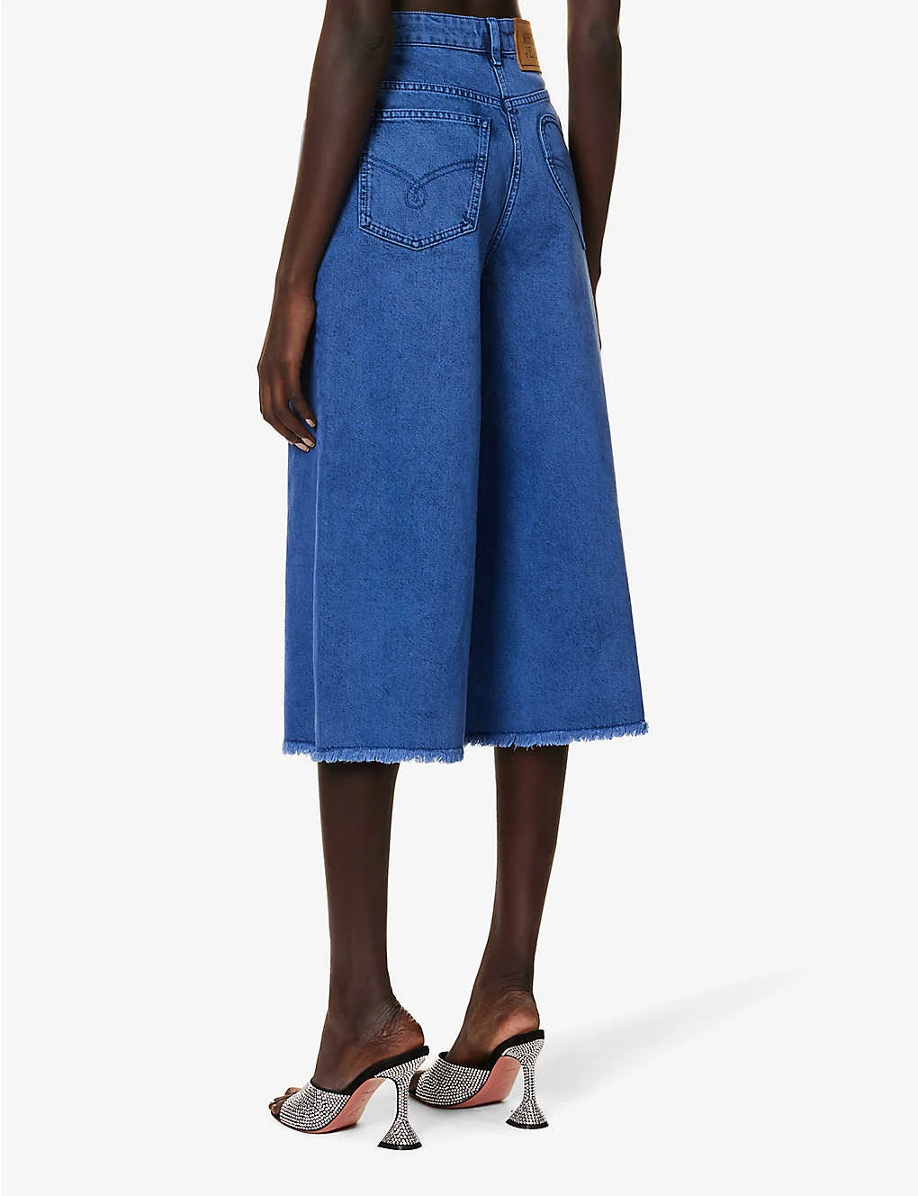 MOSCHINO Frayed-hem Straight-leg Mid-rise Jeans 6 MOSCHINO Frayed-hem Straight-leg Mid-rise Jeans - Image 4