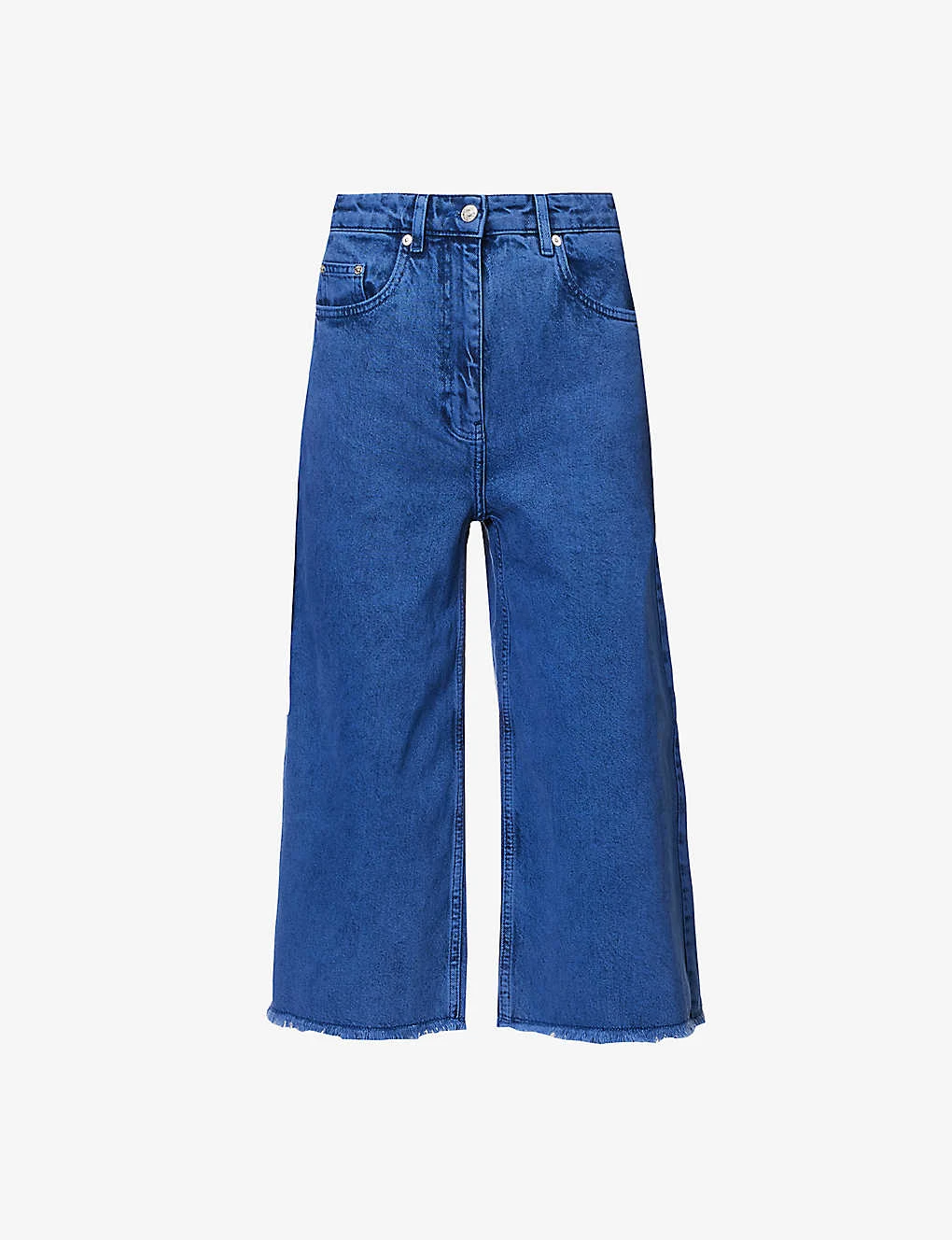 MOSCHINO Frayed-hem Straight-leg Mid-rise Jeans 3 MOSCHINO Frayed-hem Straight-leg Mid-rise Jeans