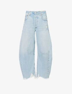 CITIZENS OF HUMANITY Horseshoe Wide-leg Mid-rise Denim Jeans