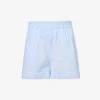 Chiara Relaxed-fit Cotton Shorts -Whistles Shop R04164613 SKY M