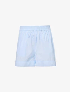 Chiara Relaxed-fit Cotton Shorts