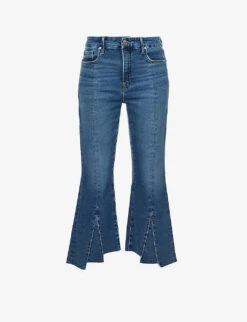 GOOD AMERICAN Good Legs Mid-rise Stretch-recycled Denim Jeans