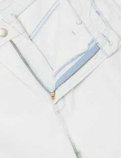 GOOD AMERICAN Good Boy Side-split Relaxed-fit Denim-blend Jeans -Whistles Shop R04166599 INDIGO497 ALT06