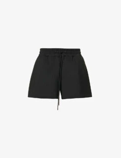 GOOD AMERICAN Scuba Drawstring-waistband Regular-fit Stretch-woven Shorts