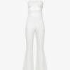 Halterneck Cut-out Woven Jumpsuit -Whistles Shop R04167252 WHITE M