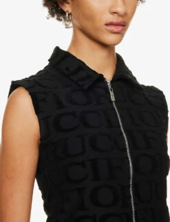 FIORUCCI Fio Mono G Playsuit -Whistles Shop R04168328 BLACK ALT04