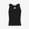 FIORUCCI Angels Organic Stretch-cotton Top -Whistles Shop R04168335 BLACK M
