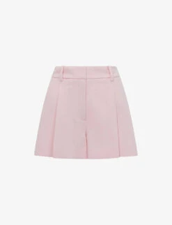 Reiss Marina Pleated Woven Shorts