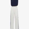 Reiss Ivy Striped Wide-leg Woven Jumpsuit -Whistles Shop R04169115 NAVYWHITE M