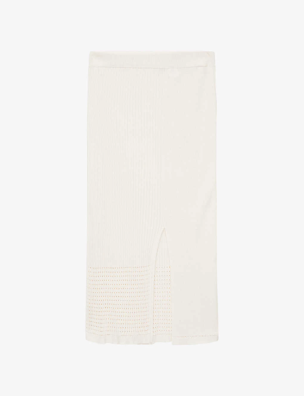 Joseph Ribbed Mid-rise Stretch-knit Midi Pencil Skirt 3 Joseph Ribbed Mid-rise Stretch-knit Midi Pencil Skirt