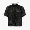 Broderie-anglaise Boxy Cotton Shirt