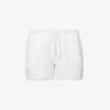Casey Drawstring-waist Organic-cotton Shorts -Whistles Shop R04183736 WHITE M