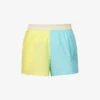 It's Now Cool Vacay Colour-block Cotton-poplin Shorts -Whistles Shop R04185542 GELATO M