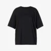 Dries Van Noten Round-neck Relaxed-fit Cotton-jersey T-shirt -Whistles Shop R04186664 BLACK M