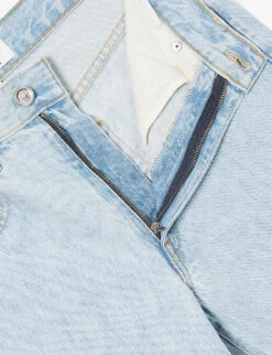 Grace Contrast-stitch Wide-leg Mid-rise Jeans -Whistles Shop R04186796 HIGHANDDRY ALT06