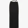 BEC + BRIDGE Zadie Tie-waist Stretch-woven Maxi Skirt -Whistles Shop R04188954 BLACK M