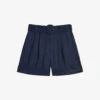 Ted Baker Reeane Belted Linen Shorts -Whistles Shop R04189331 NAVY M