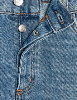 CLAUDIE PIERLOT Planete Straight-leg Mid-rise Jeans -Whistles Shop R04189890 BLEUS ALT05