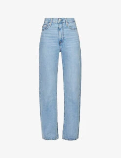 Levis Ribcage Straight-leg High-rise Jeans
