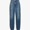 Levis Middy Straight-leg Mid-rise Jeans -Whistles Shop R04191365 LIVINGTHEGOODLIFE M