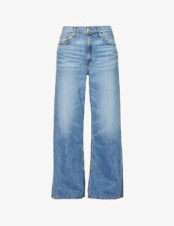 RE/DONE Low Rider Wide-leg Mid-rise Jeans