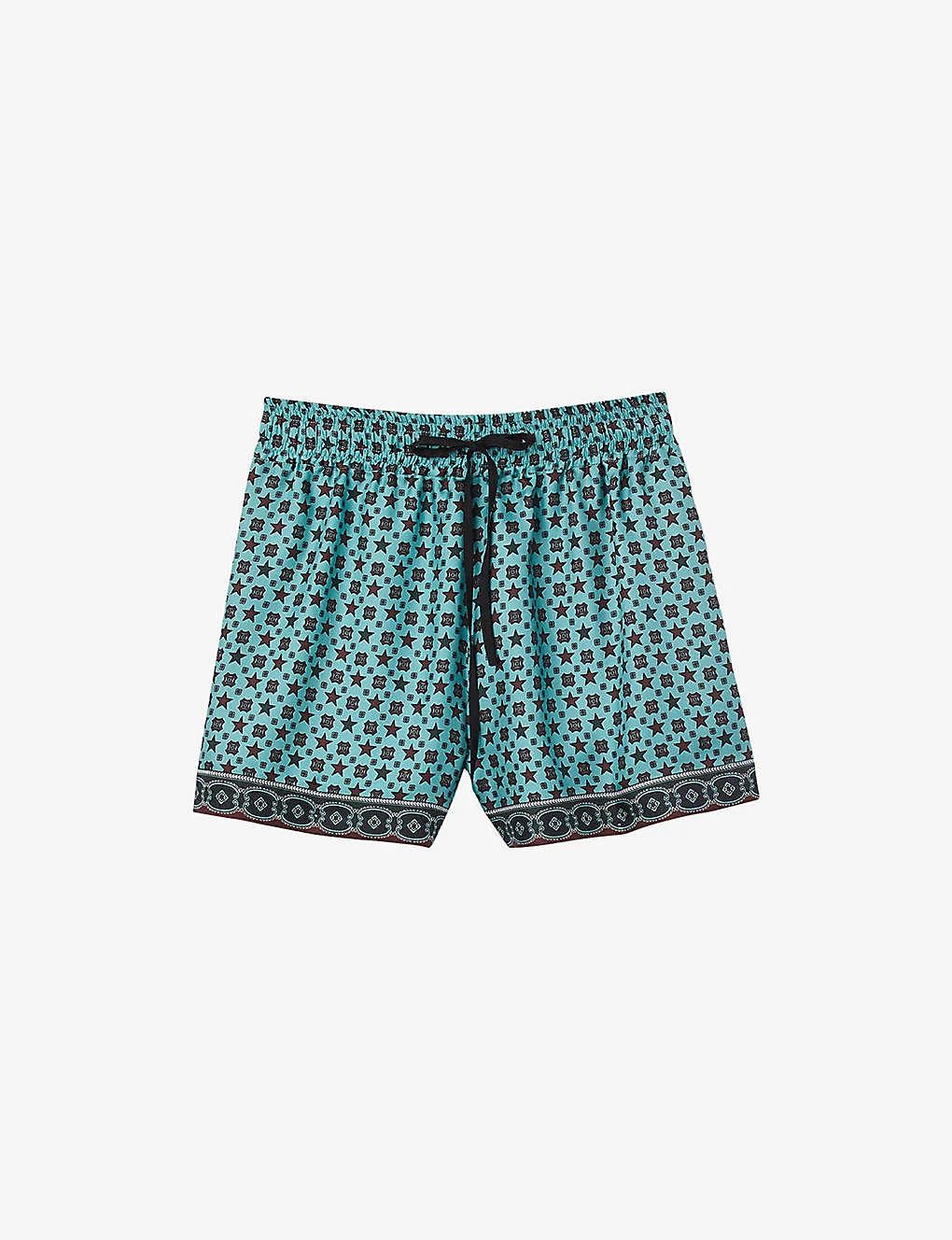 Sandro Louxor Graphic-print Woven Shorts 3 Sandro Louxor Graphic-print Woven Shorts