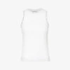 Daily Paper Erib Logo-print Stretch-cotton Top -Whistles Shop R04200789 WHITE M