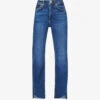 Rag & Bone Harlow Straight-leg Mid-rise Stretch-denim Jeans 1 Rag & Bone Harlow Straight-leg Mid-rise Stretch-denim Jeans -Whistles Shop R04201898 MARINE M