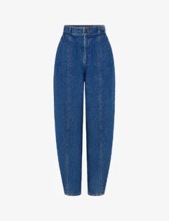 Soeur Salvador Tapered High-rise Jeans